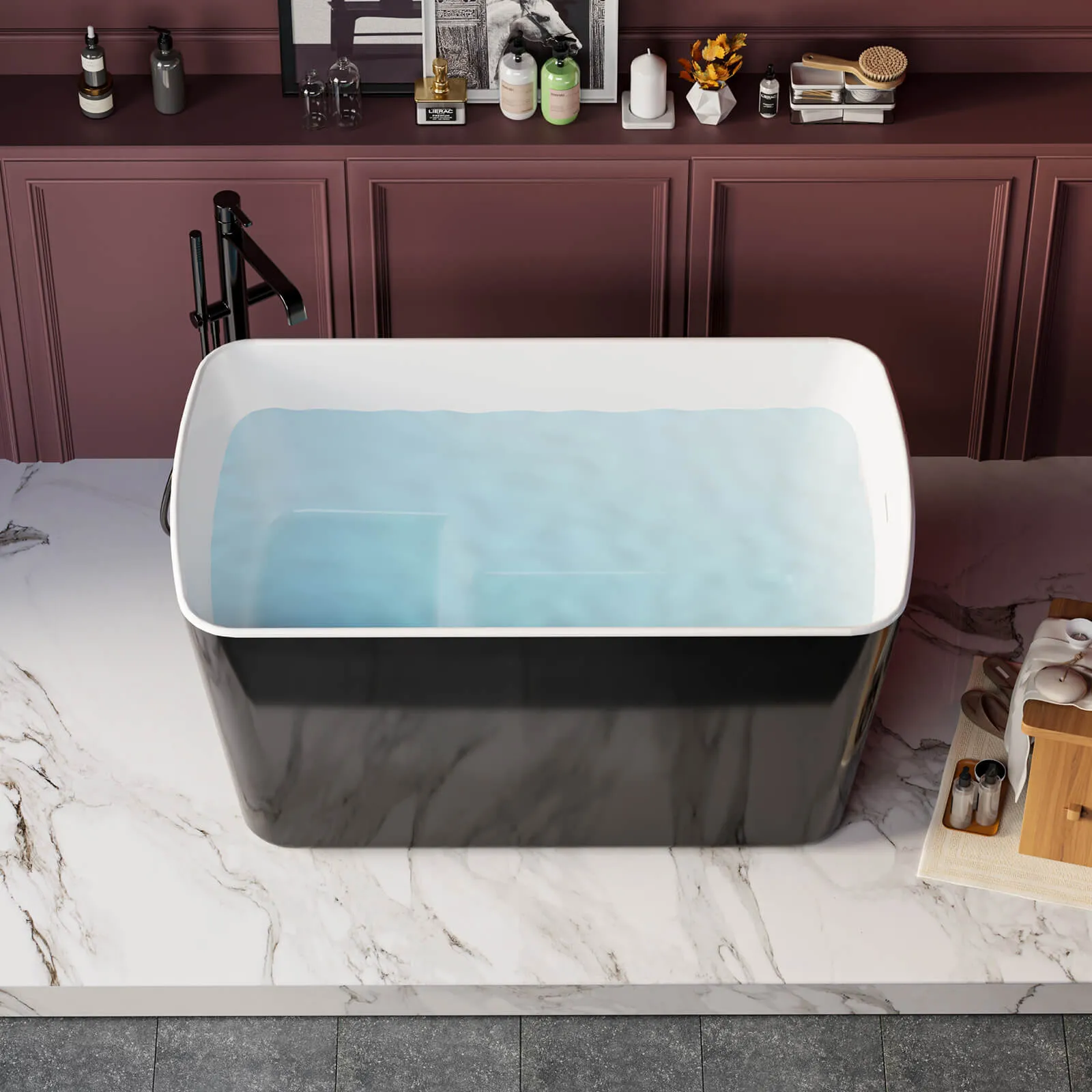 49" Small Size Sit-In Soaking Tub