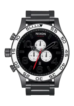 51-30 Chrono - Black / White / Gunmetal