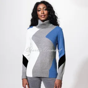 Alison Sheri Colour-Block Knit Sweater - Style A42400