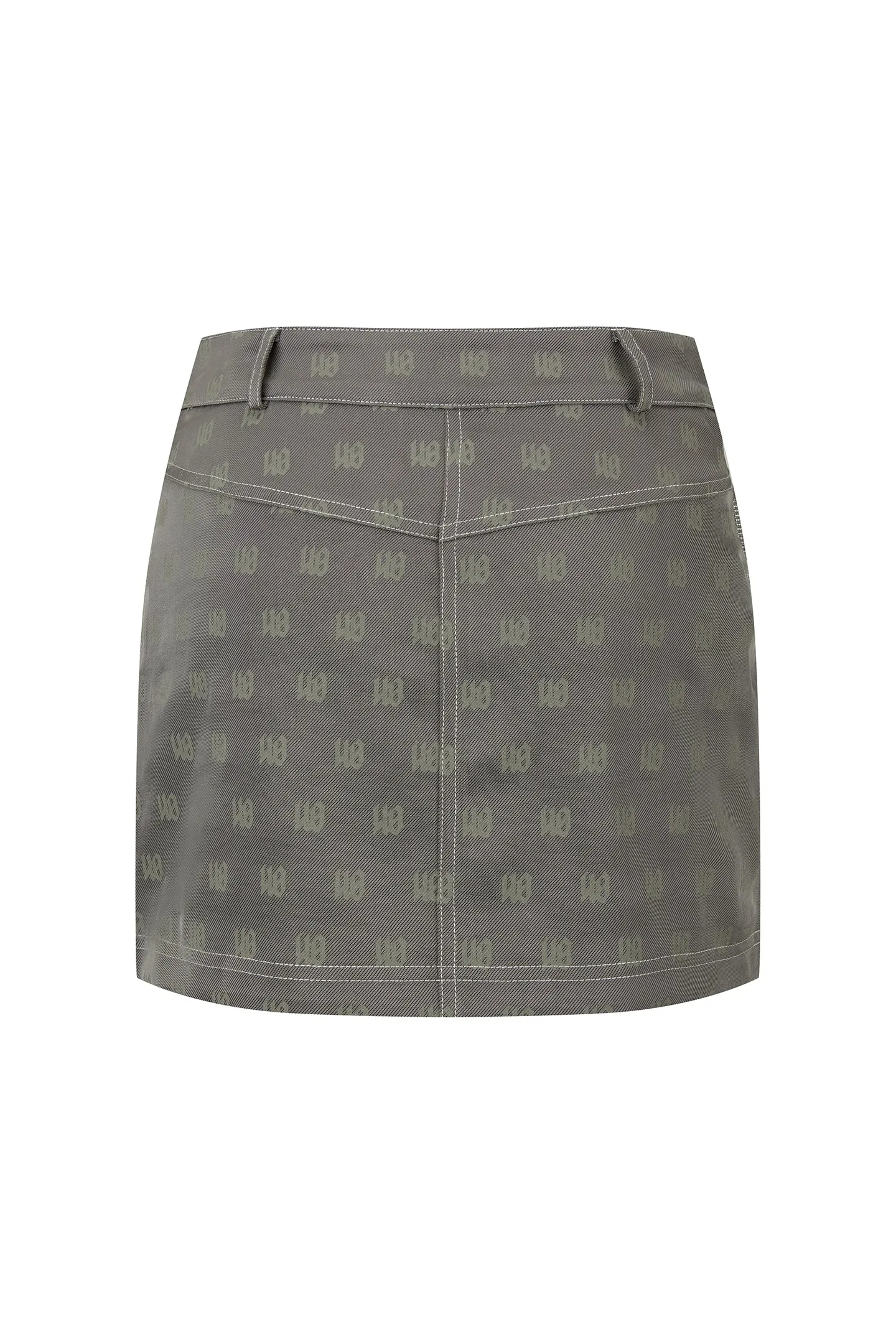 All Over Logo Skirt