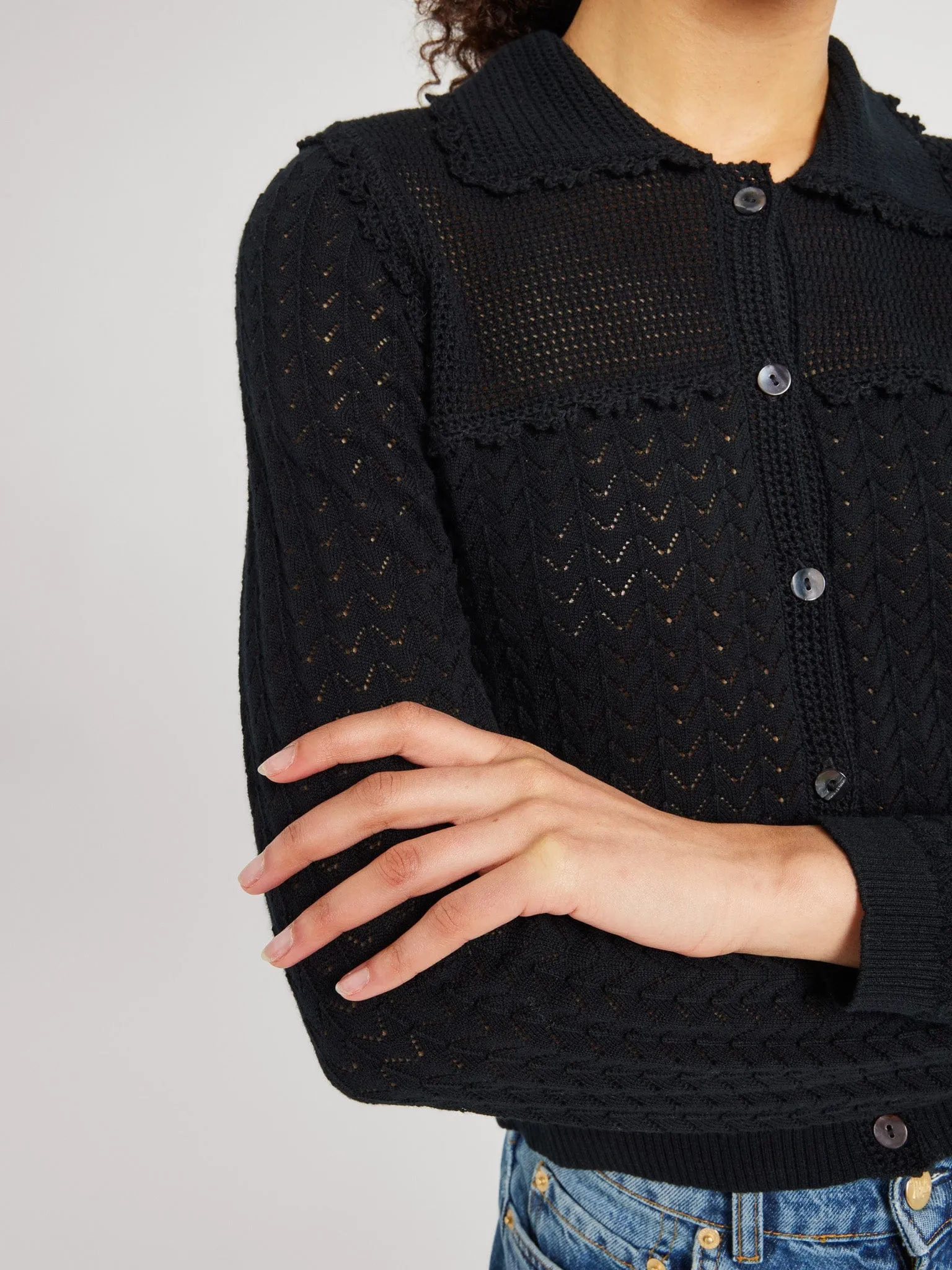 Andie Cardigan in Black