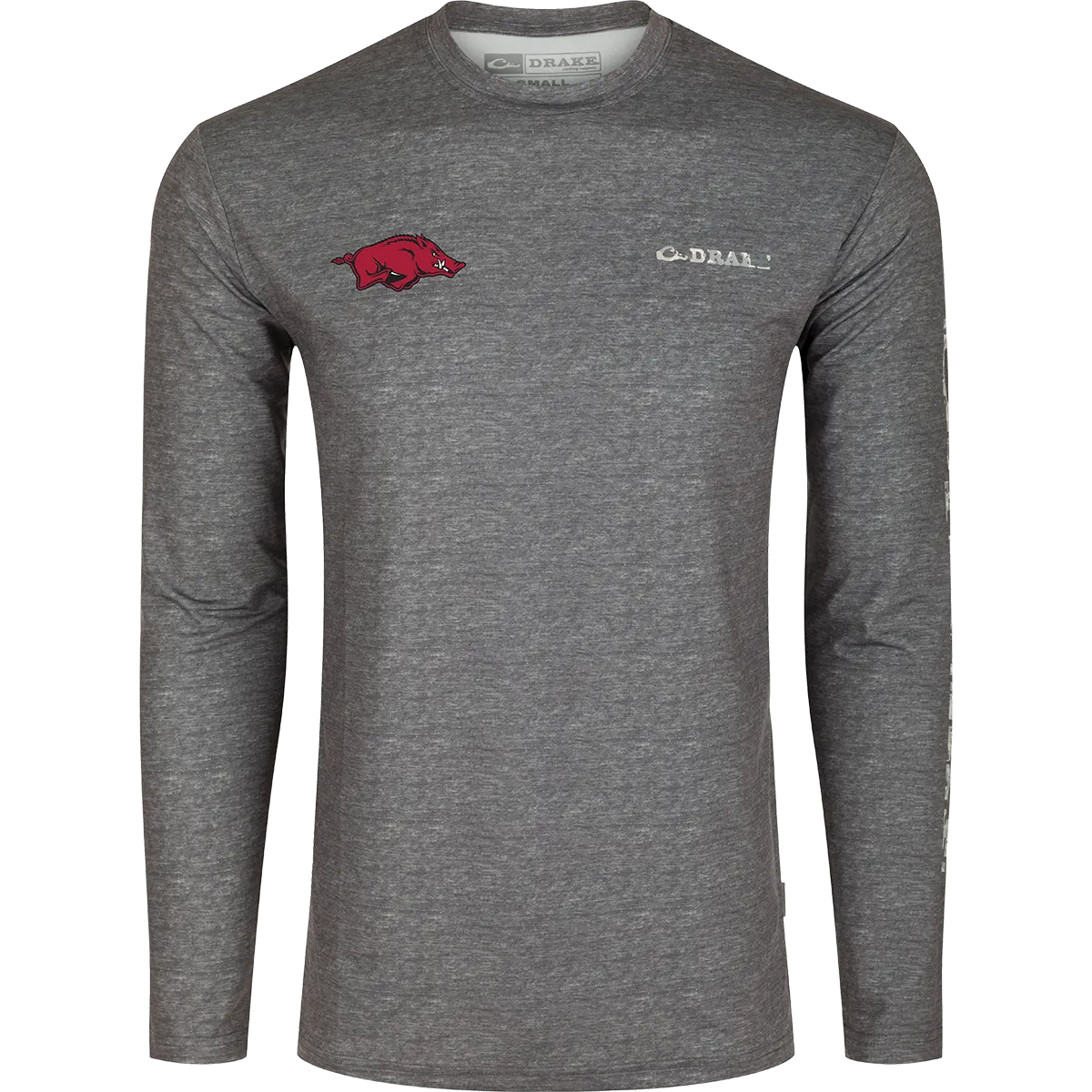 Arkansas Performance Heather Long Sleeve Crew