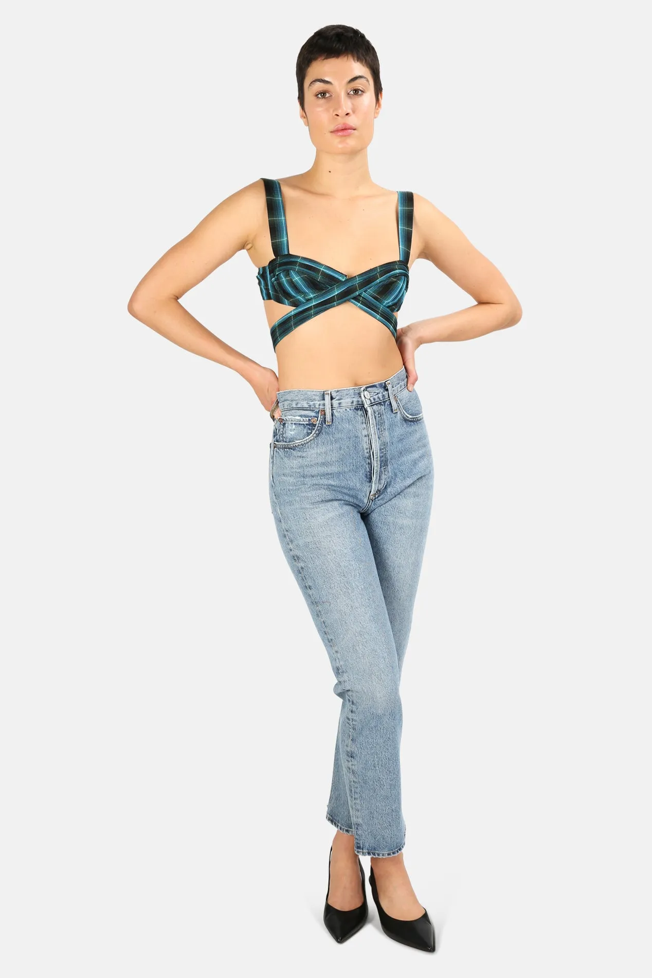 Avery Bra Top Green