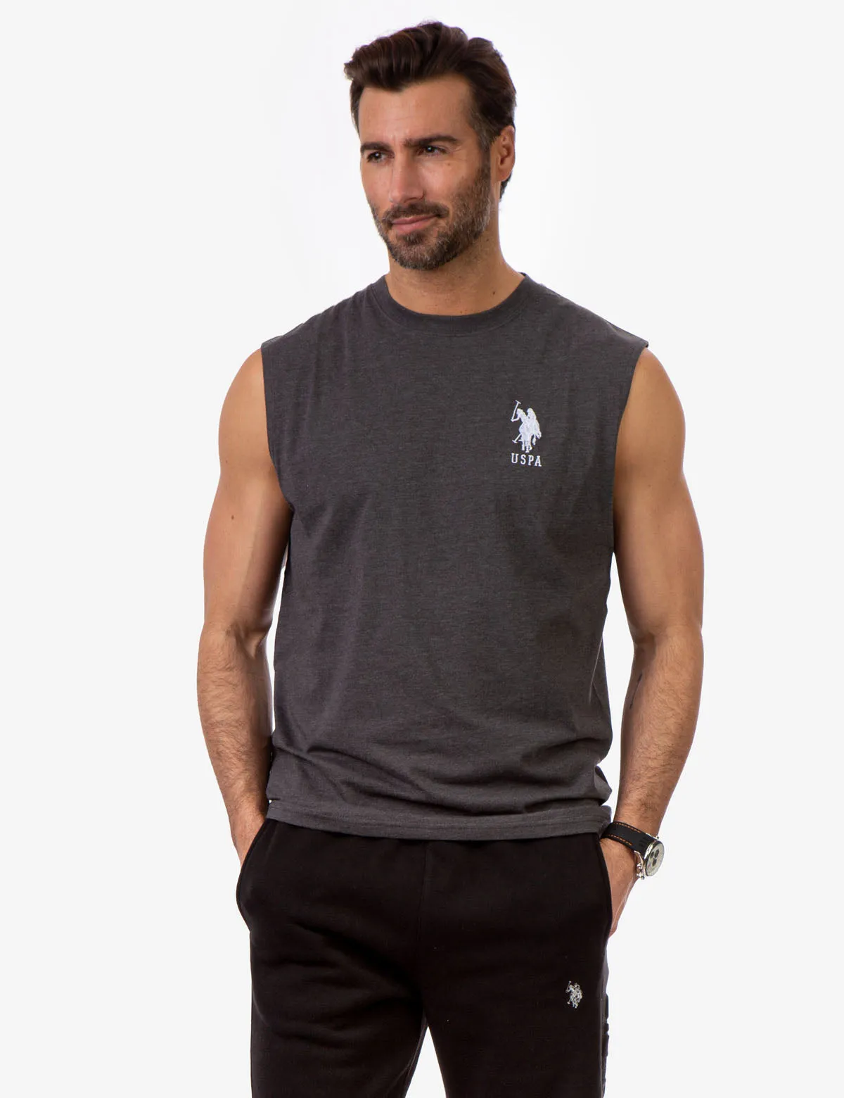 BIG LOGO MUSCLE TANK