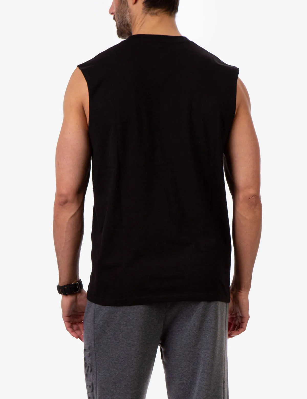 BIG LOGO MUSCLE TANK