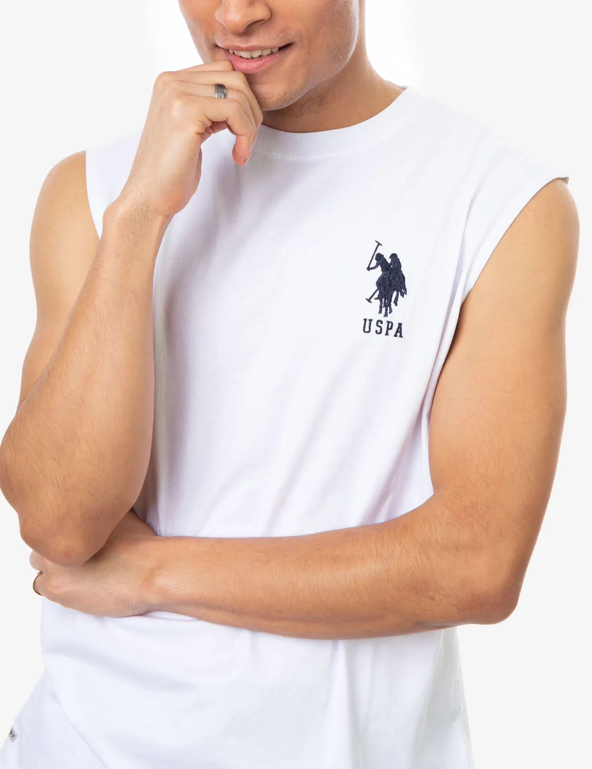 BIG LOGO MUSCLE TANK