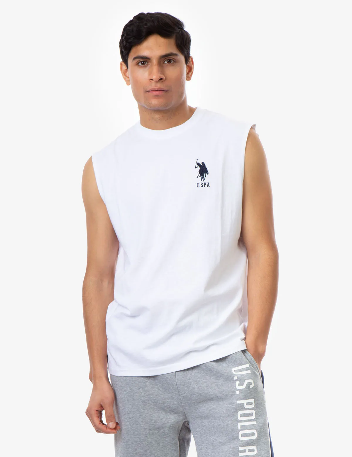 BIG LOGO MUSCLE TANK