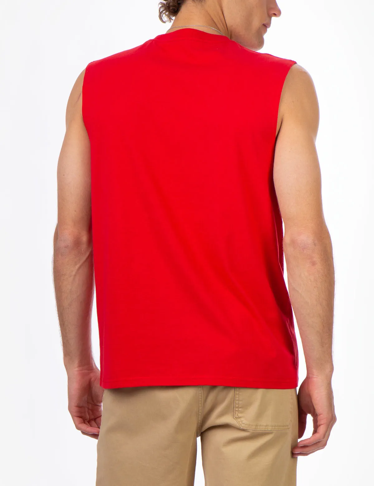 BIG LOGO MUSCLE TANK