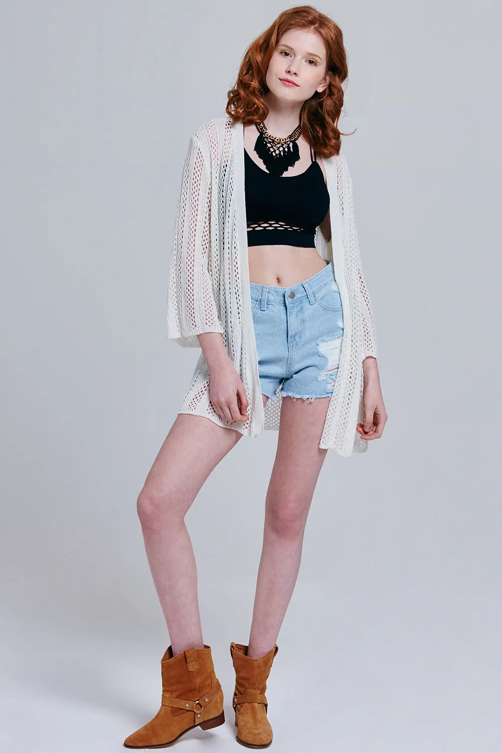 Blair Open Front Knit Cardigan