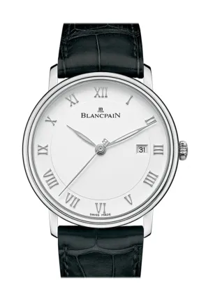 Blancpain Villeret Ultra Slim Automatic White Dial Men's Watch 6651-1127-55B