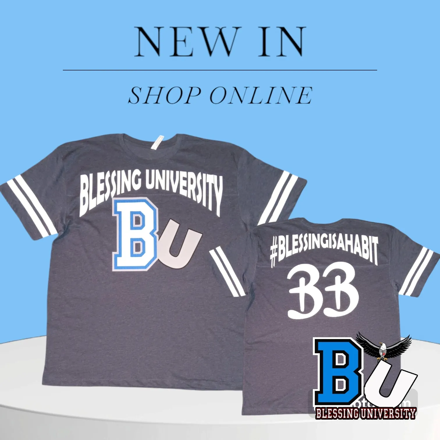 Blessing University LAT Football Jersey