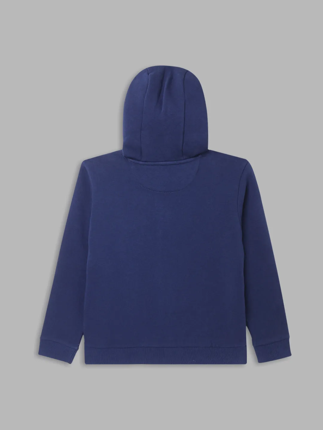 Blue Giraffe Boys Blue Solid Sweatshirt