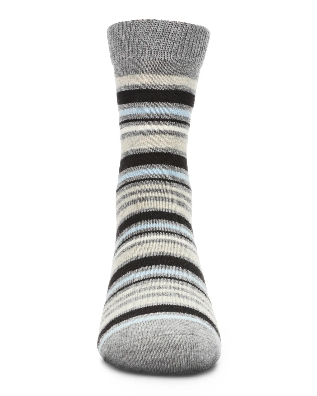 Boys' Multi Stripe Crew Socks