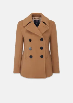 Bronte Peacoat Camel