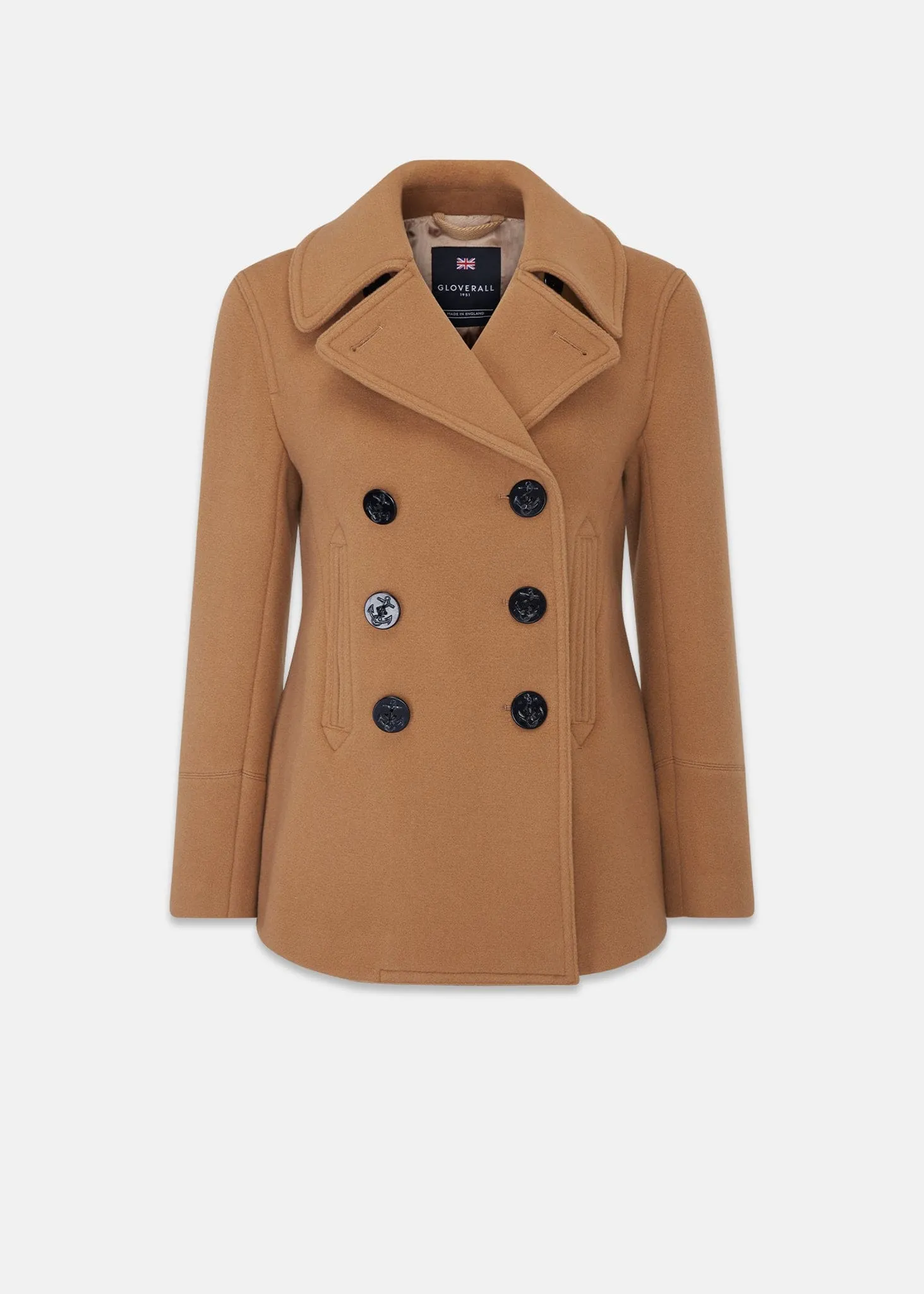 Bronte Peacoat Camel