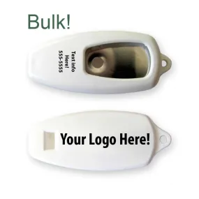 BULK Whistle Clickers - Imprinted or Blank