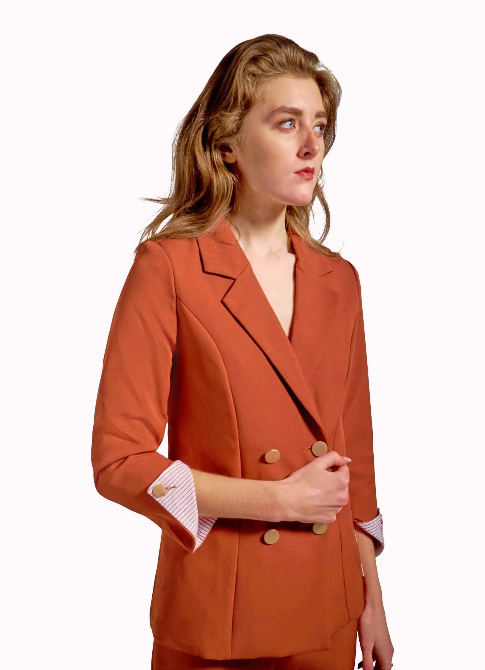 Burnt Orange Suit