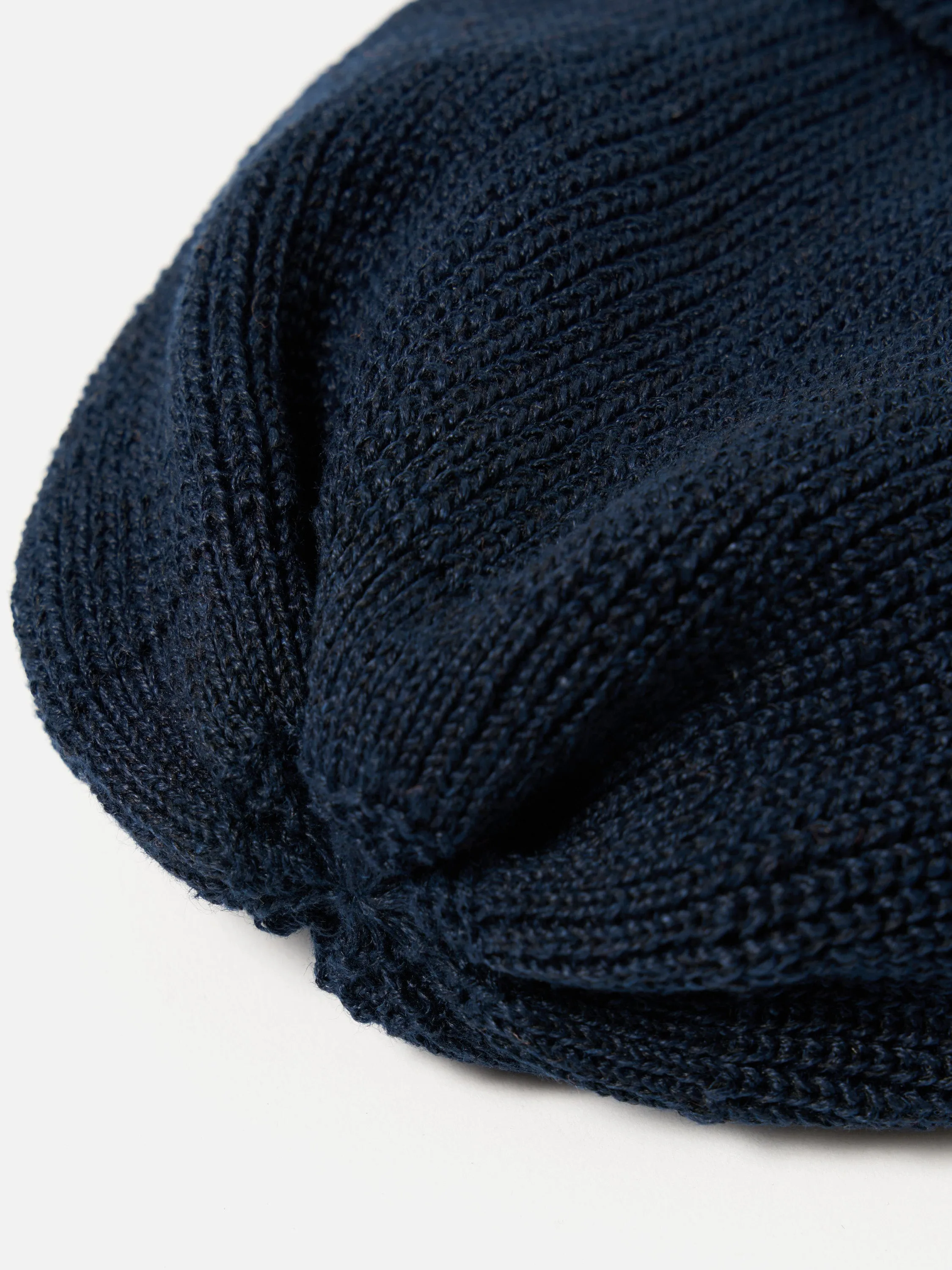 cableami® Waffle Watchcap in Navy Linen