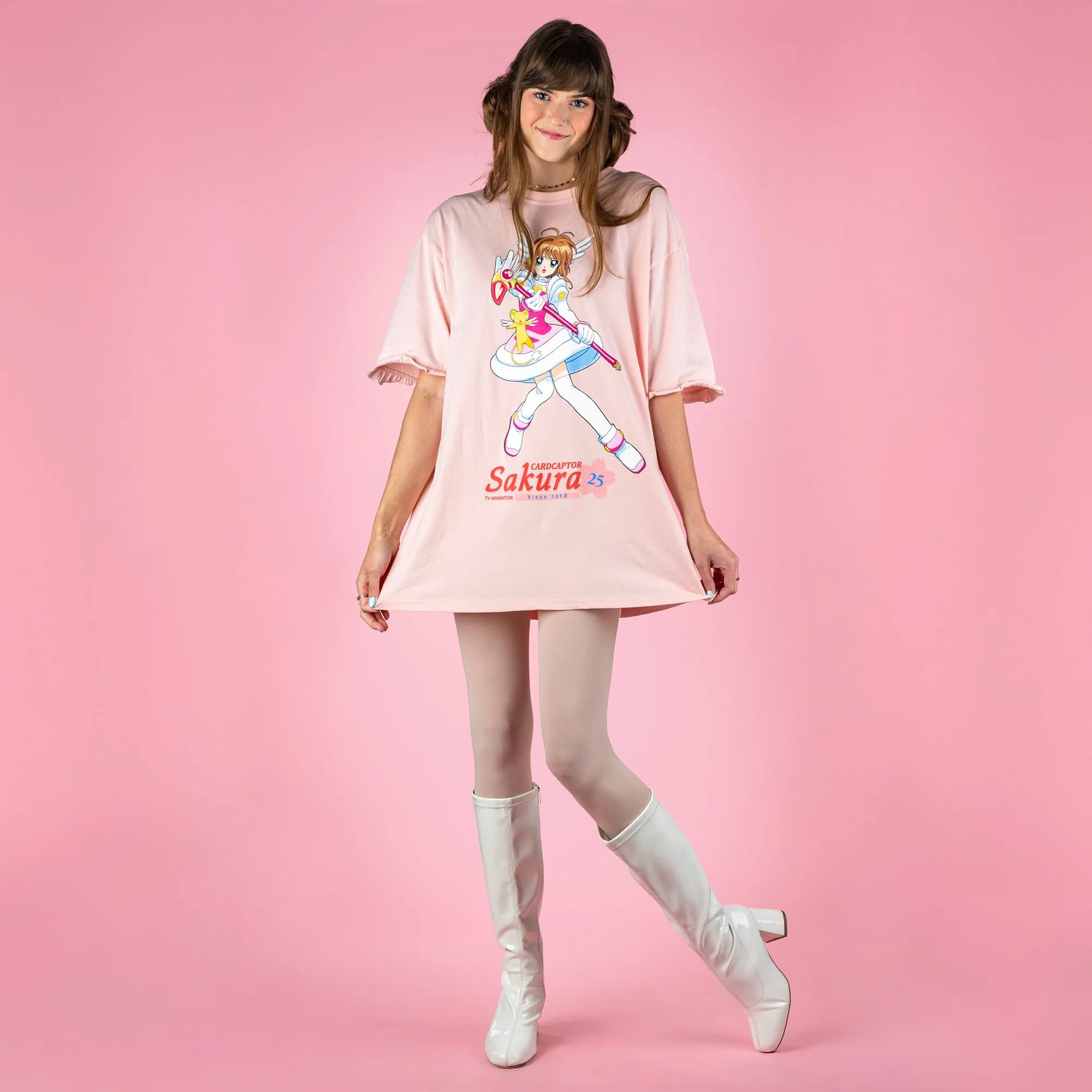 Cardcaptor Sakura Ruffle T-Shirt Dress