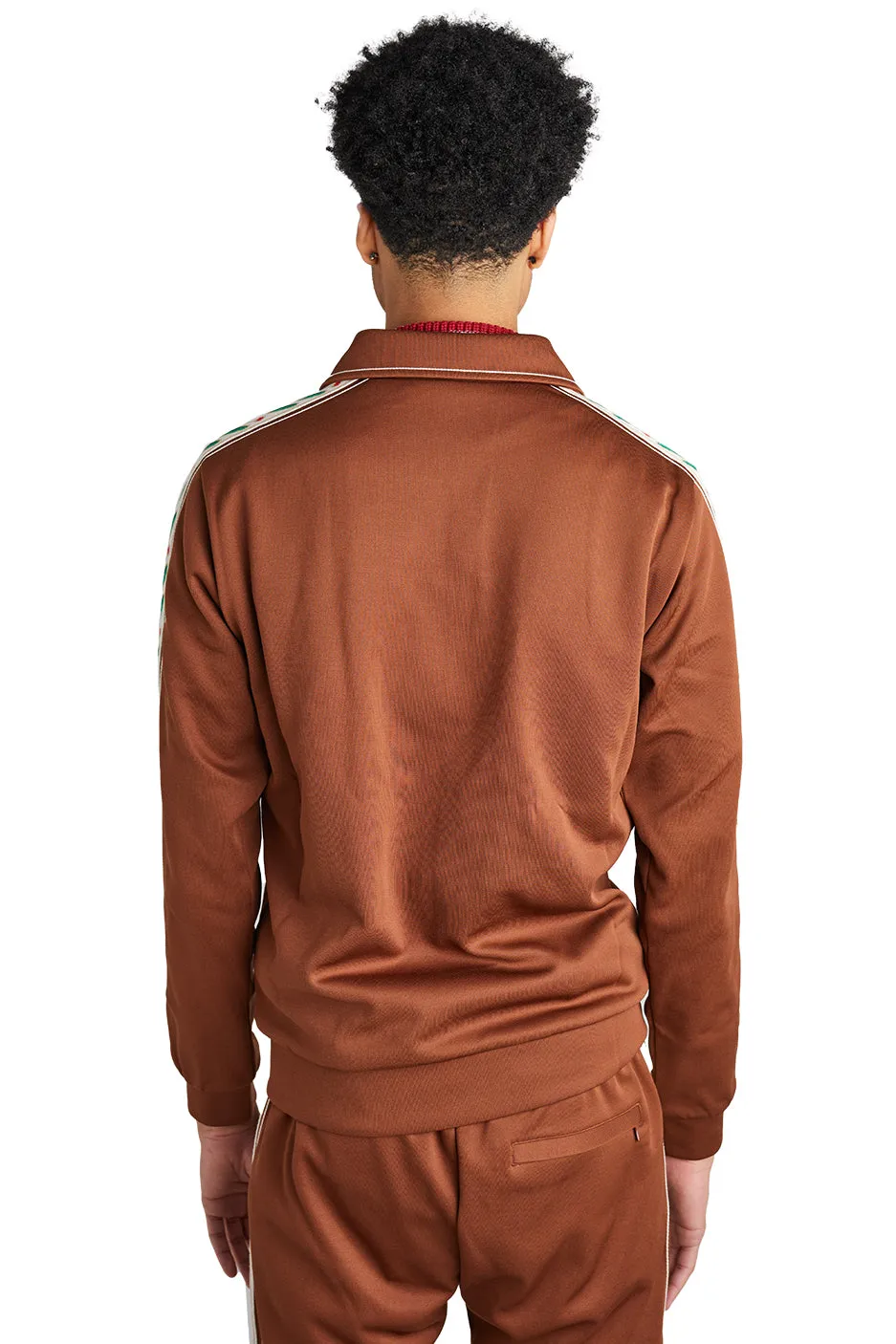 Casablanca Laurel Track Jacket 'Brown'