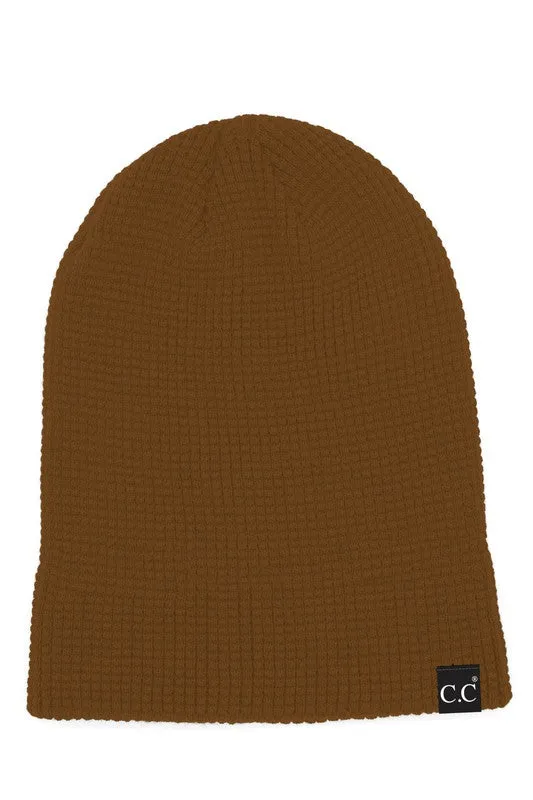 CC Beanie Waffle Knit