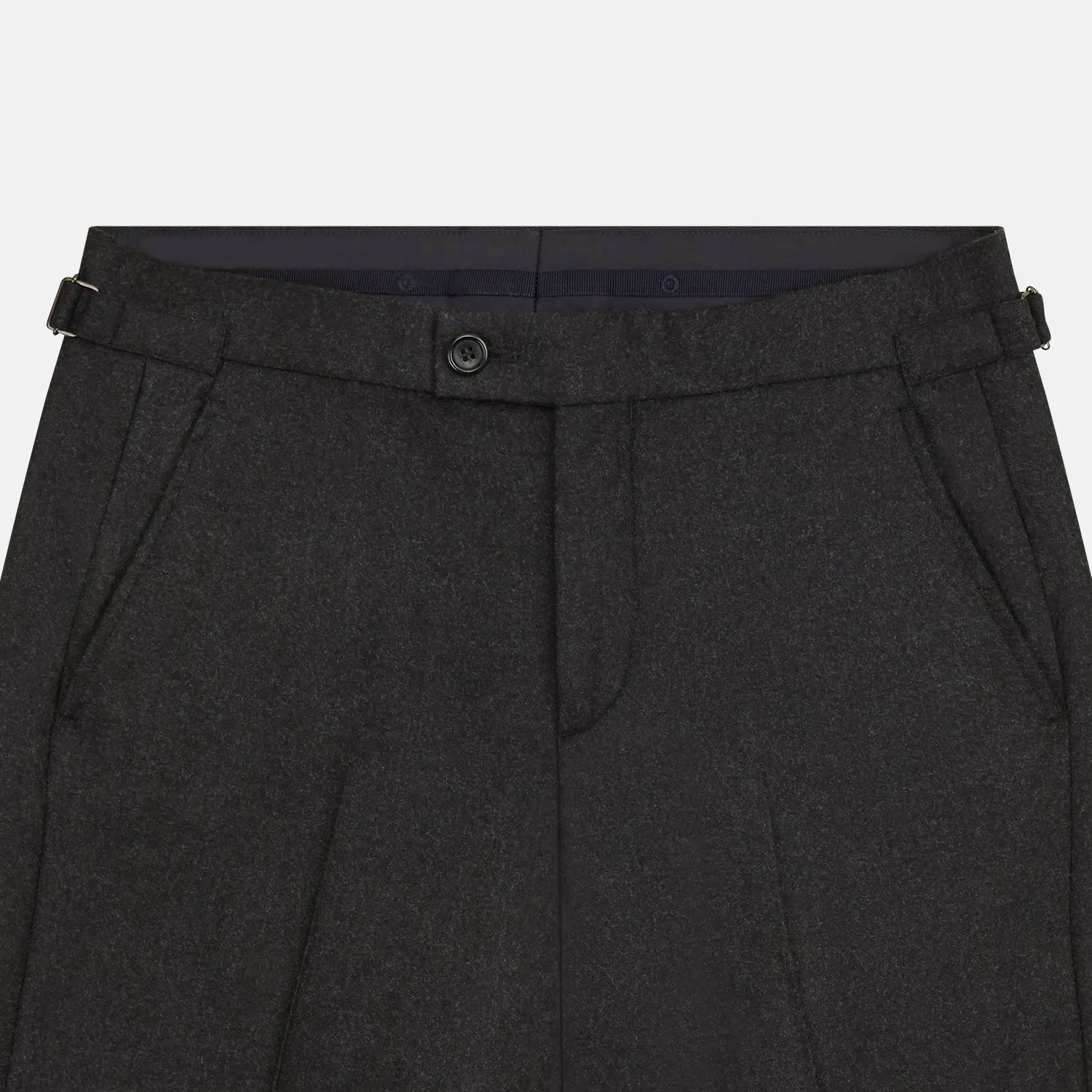 Charcoal Henry Trousers