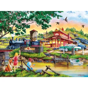 Country Escapes - Apple Express 500 Piece Jigsaw Puzzle