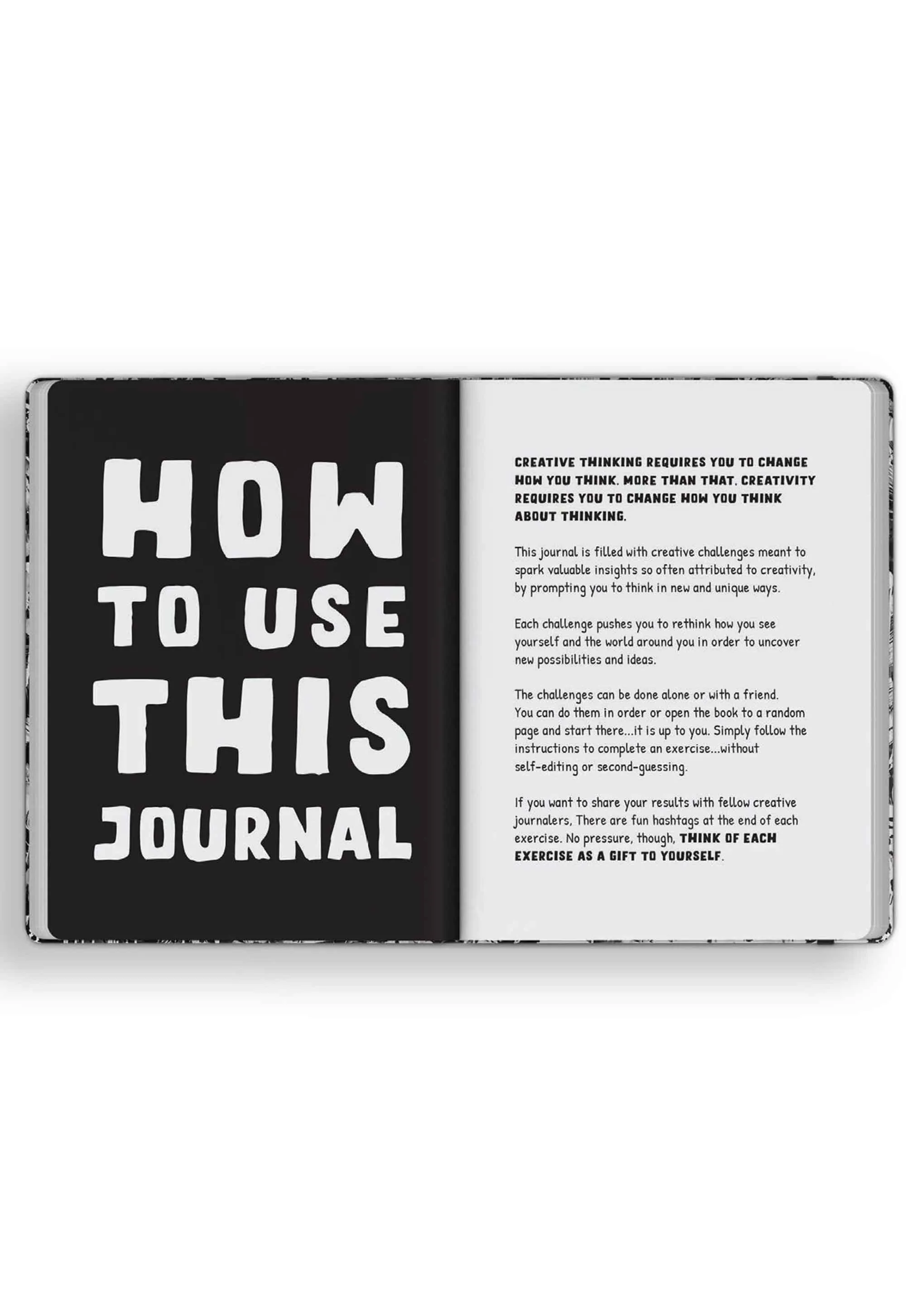 creative thinking journal gift set