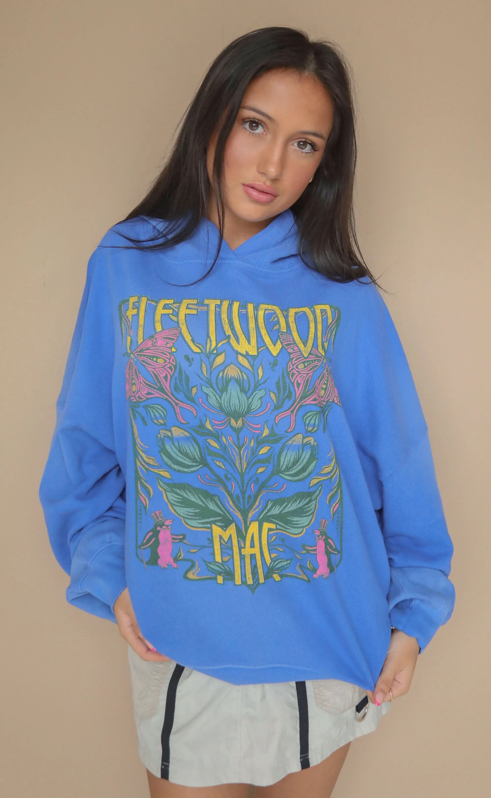 daydreamer: fleetwood mac oversized hoodie