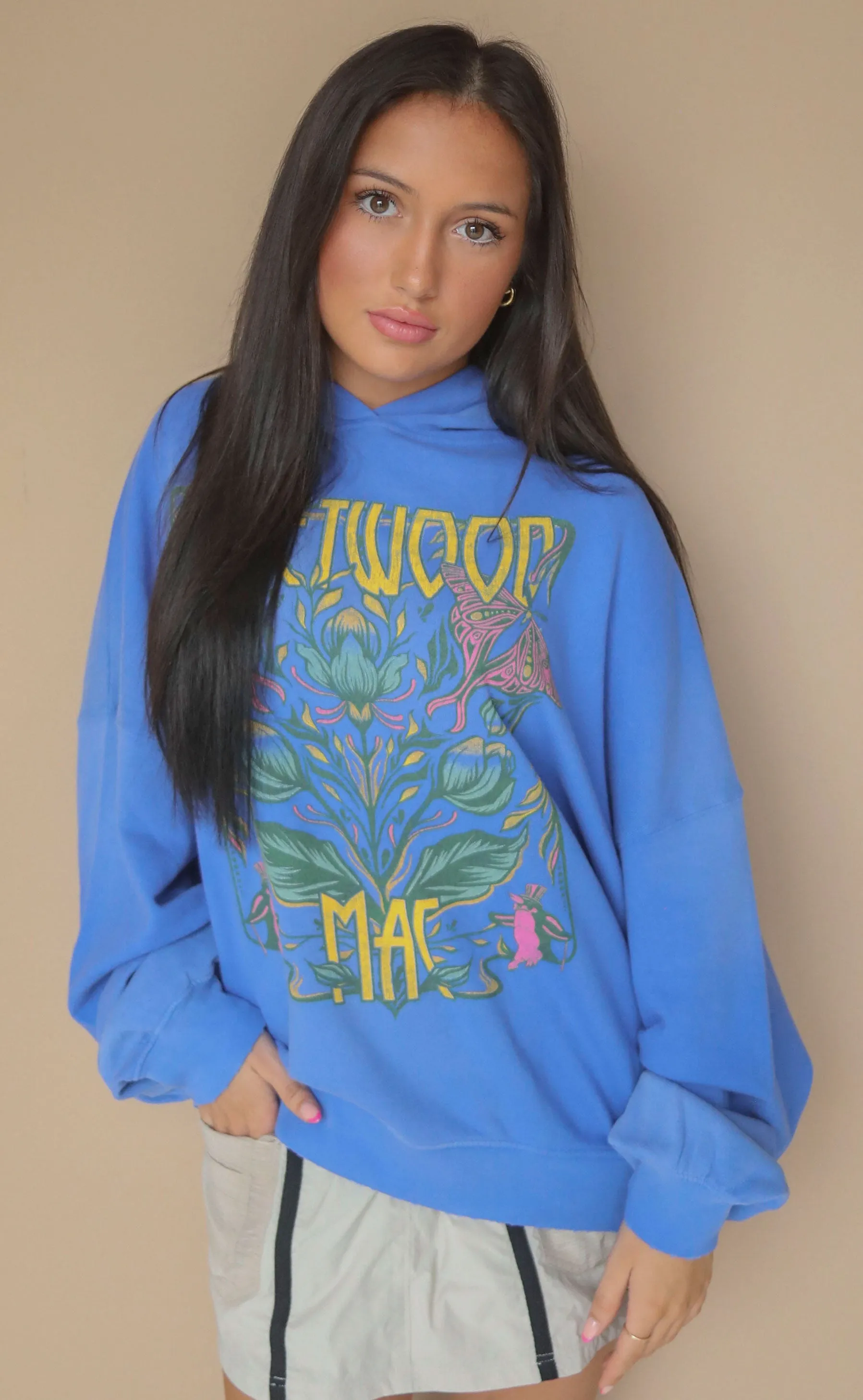 daydreamer: fleetwood mac oversized hoodie