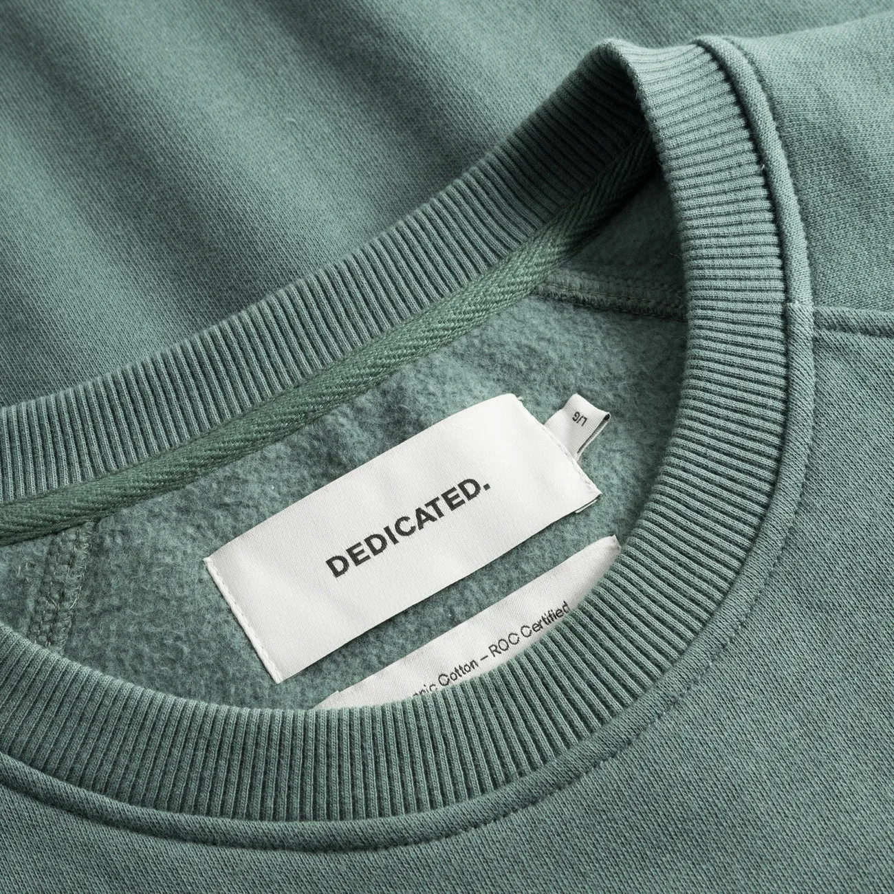 DEDICATED Malmoe Base sweatshirt forest green men