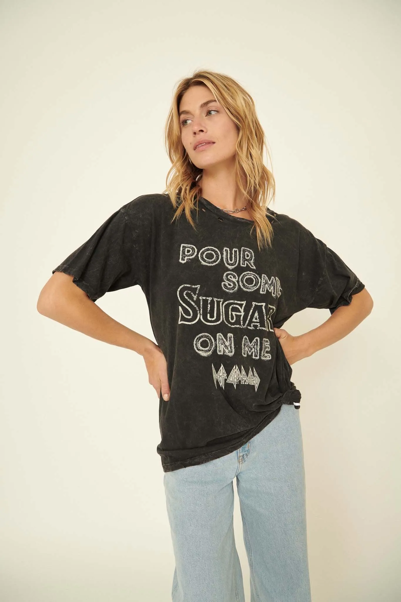 Def Leppard Pour Some Sugar on Me Graphic Tee