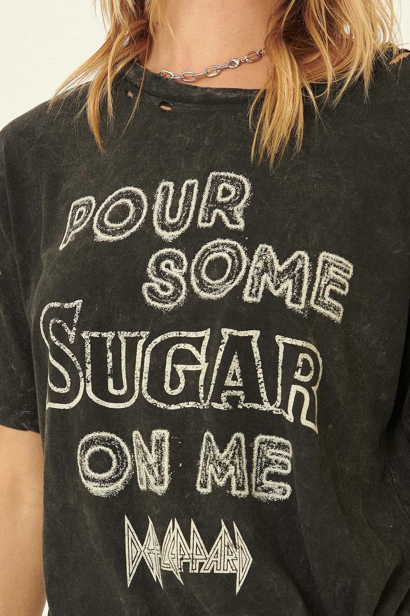 Def Leppard Pour Some Sugar on Me Graphic Tee