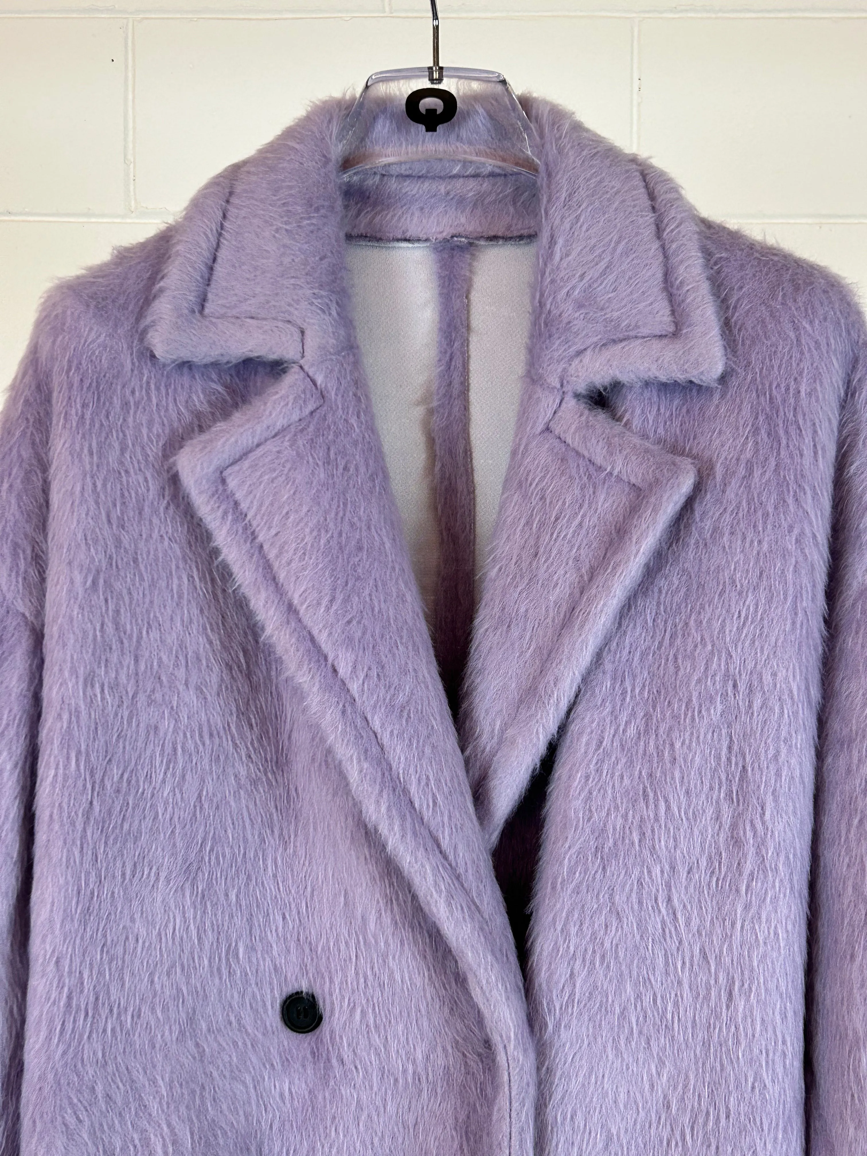 Double-Breast Furry Coat