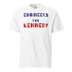 Engineers for Kennedy Unisex Heavyweight Tee