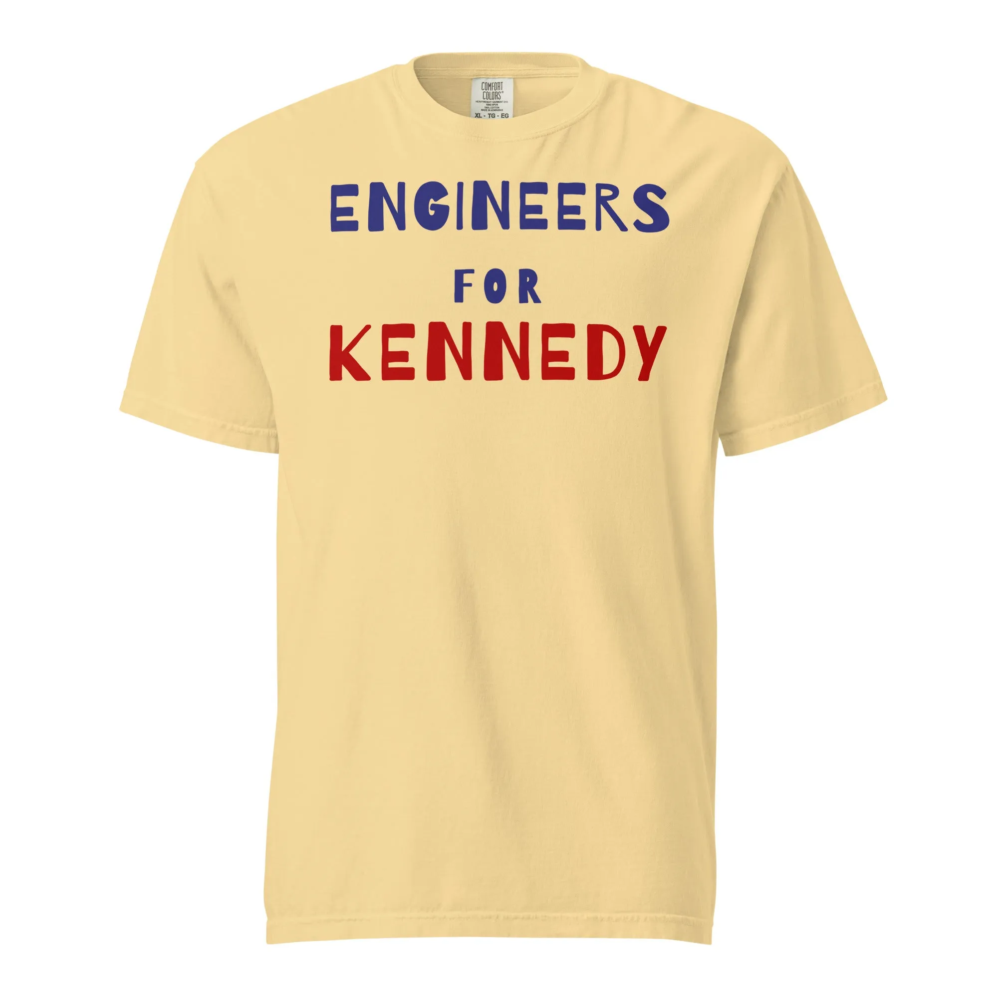 Engineers for Kennedy Unisex Heavyweight Tee