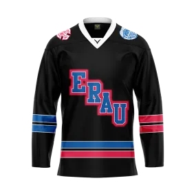 ERAU Black Replica Sublimated Jersey