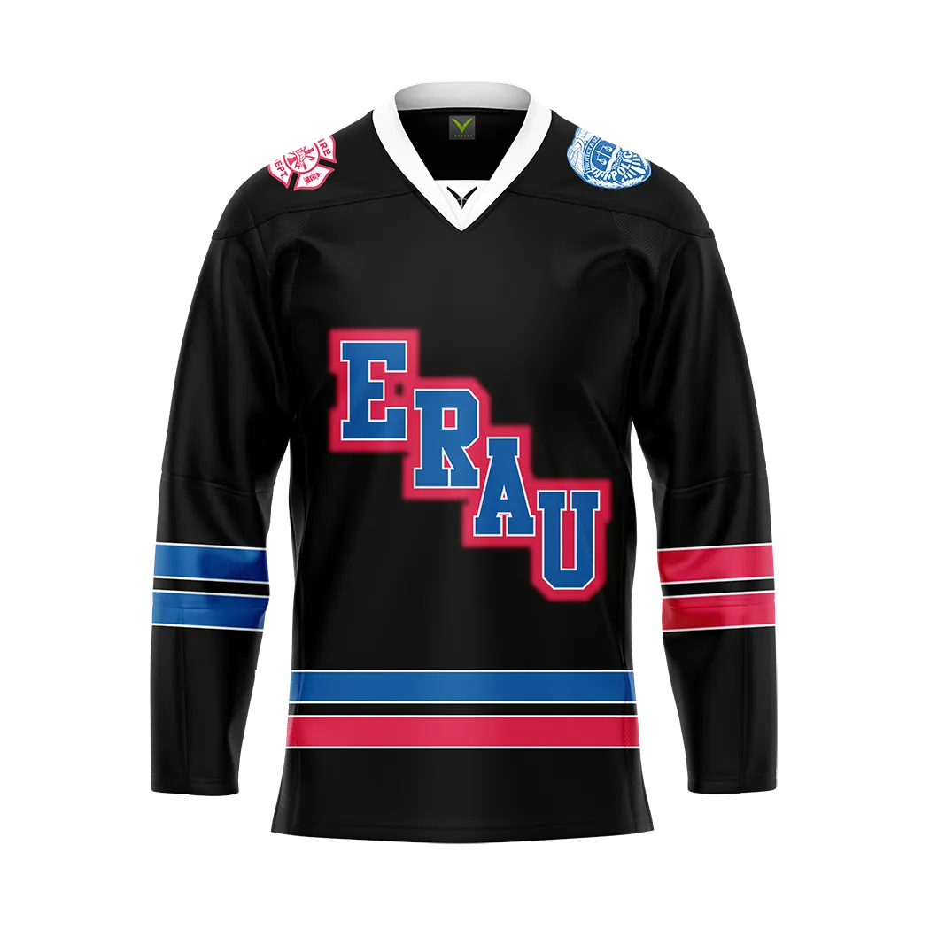 ERAU Black Replica Sublimated Jersey