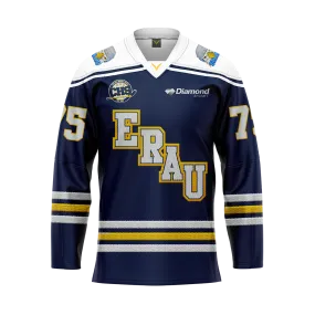 ERAU Blue Custom Replica Sublimated Jersey