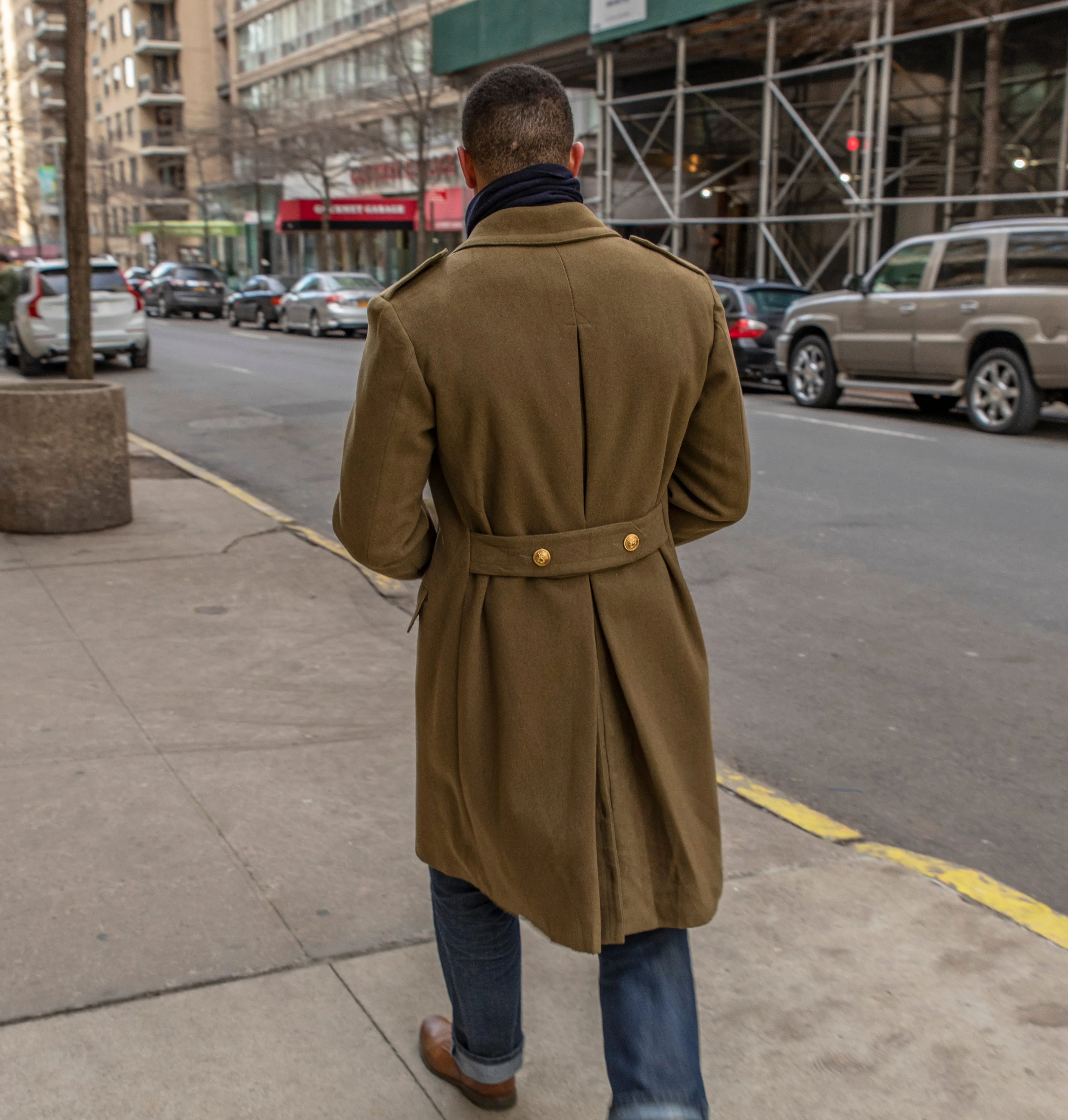 Esercito Italiano Officer Khaki Wool Overcoat