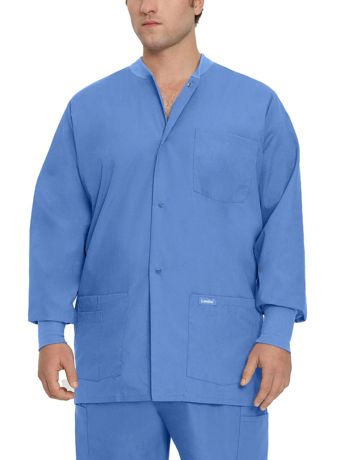 Essentials - Men's Warm-Up Scrub Jacket