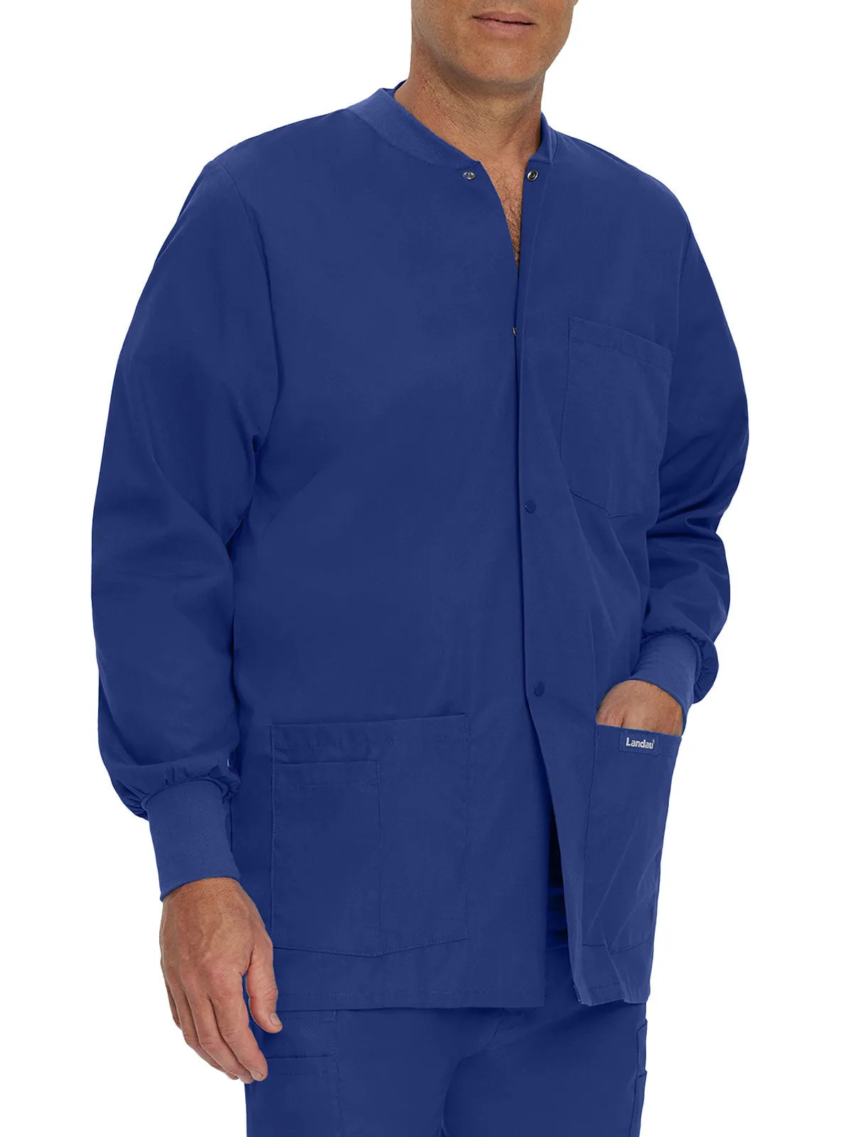 Essentials - Men's Warm-Up Scrub Jacket