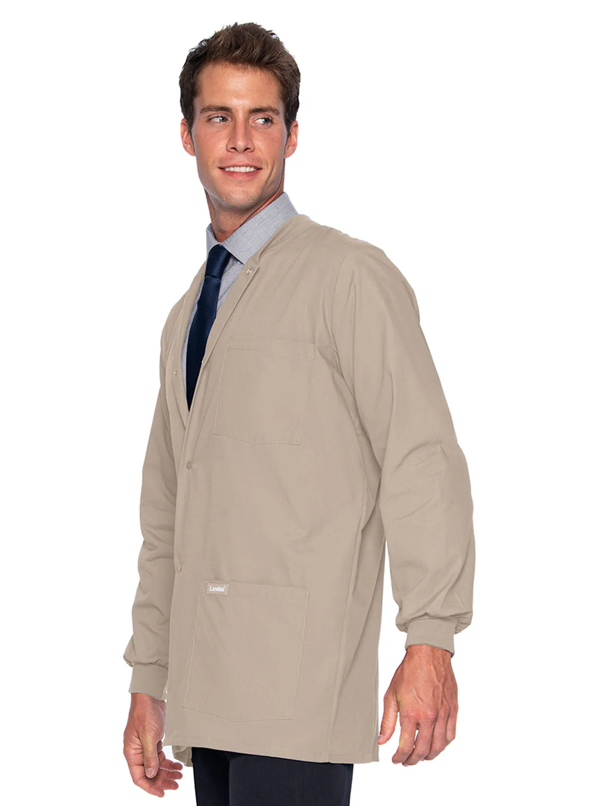 Essentials - Men's Warm-Up Scrub Jacket