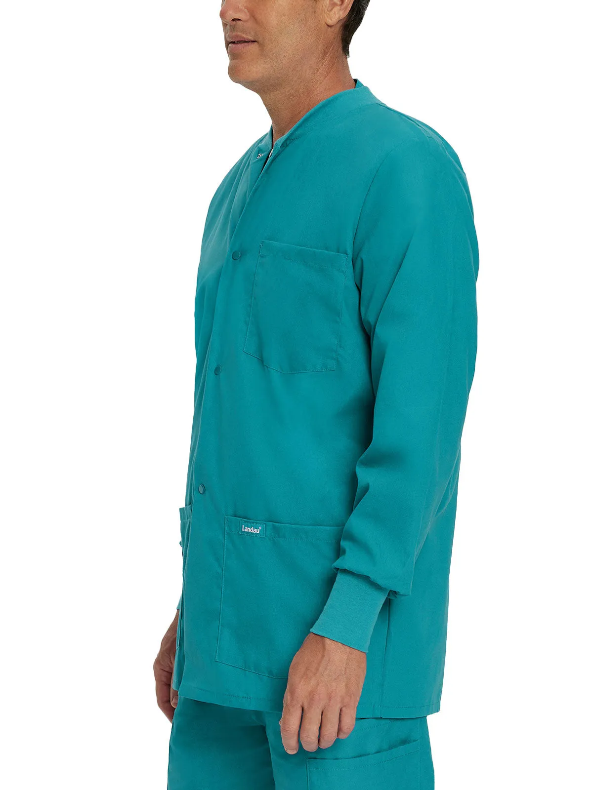 Essentials - Men's Warm-Up Scrub Jacket