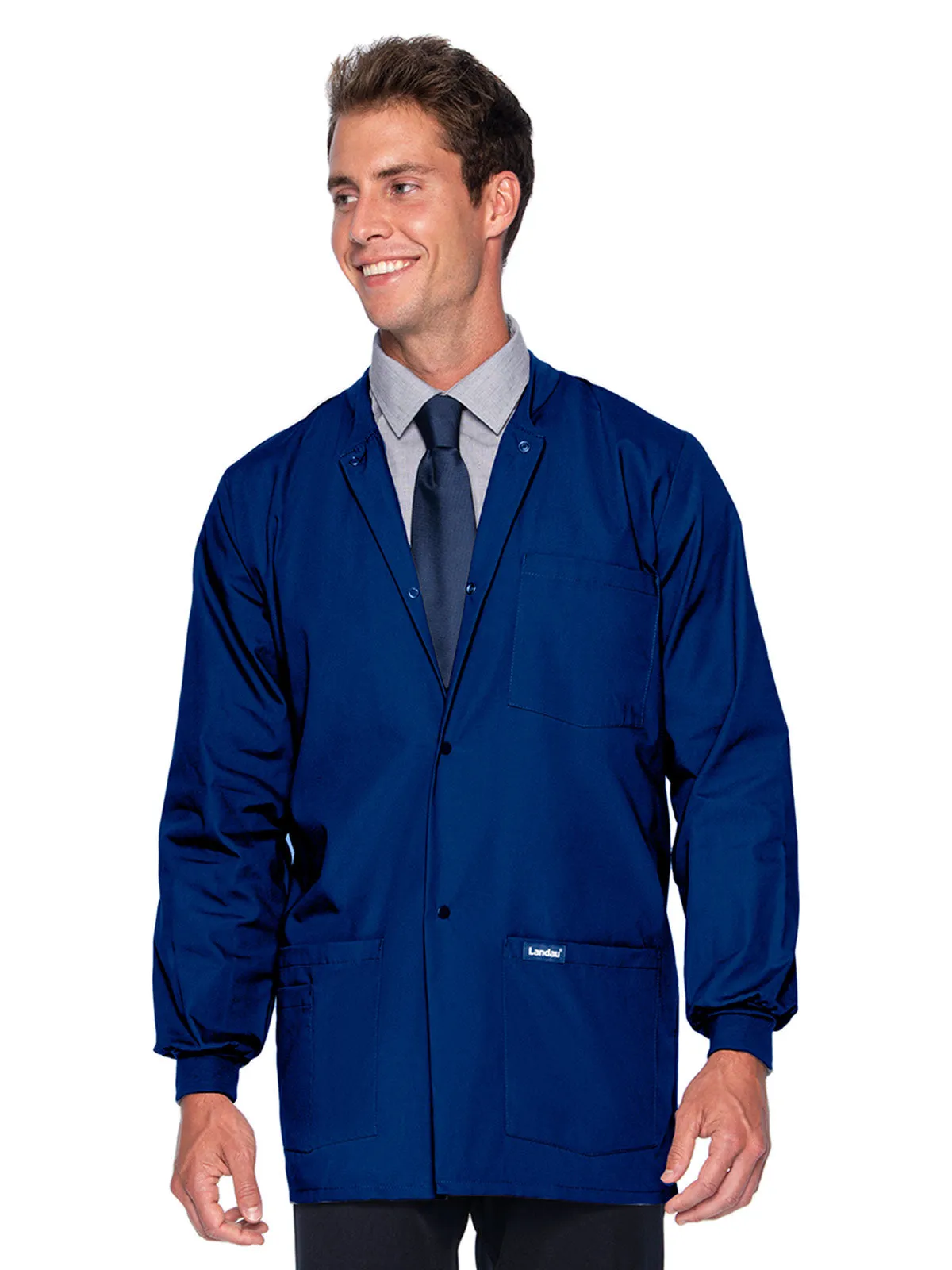 Essentials - Men's Warm-Up Scrub Jacket