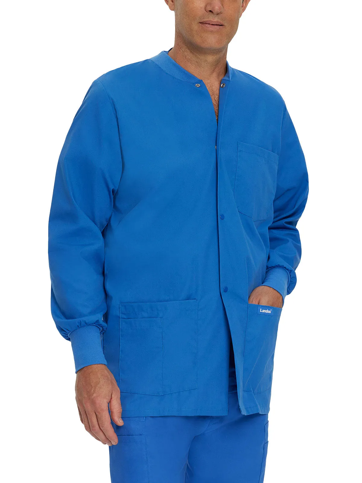 Essentials - Men's Warm-Up Scrub Jacket