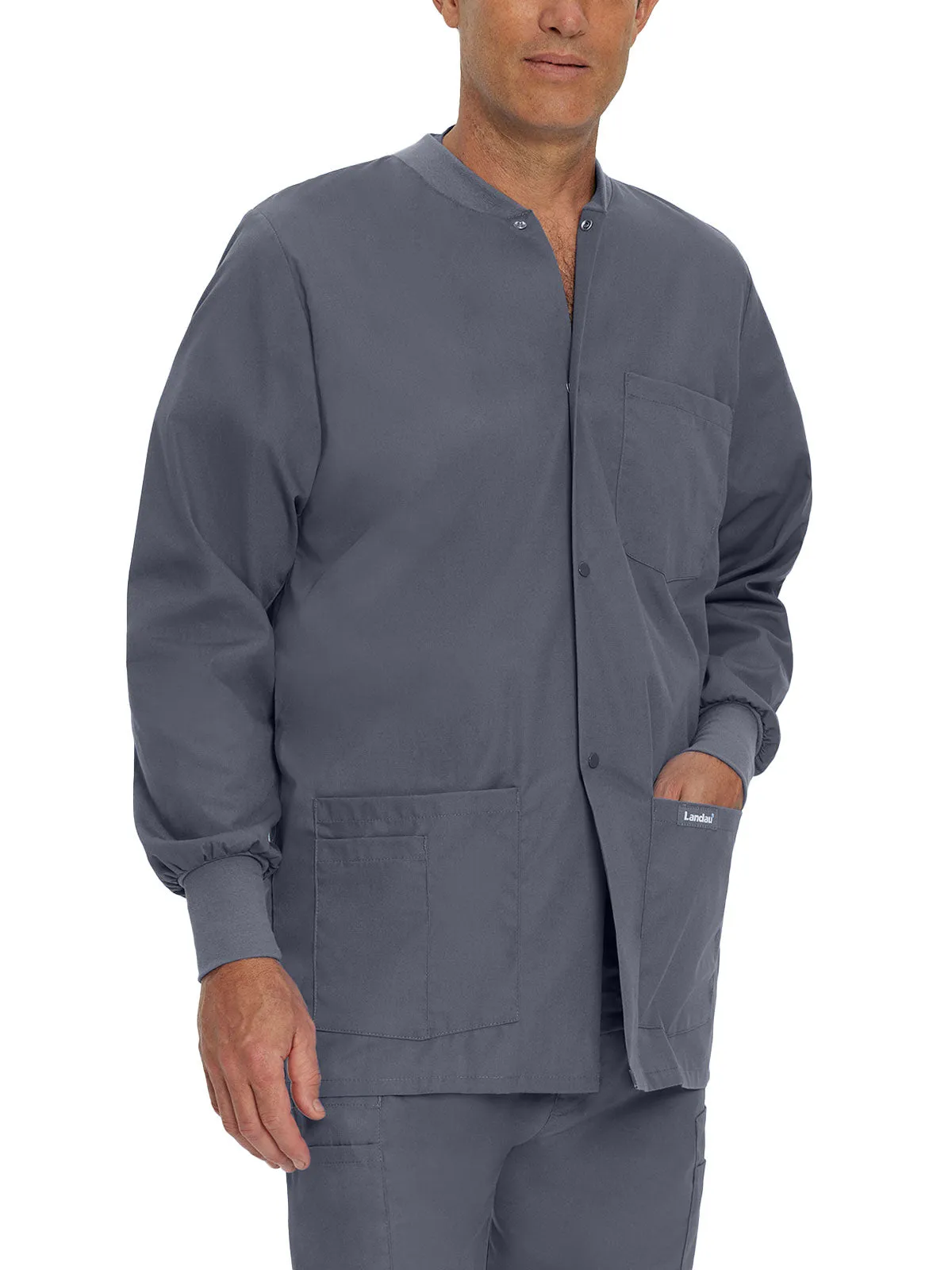 Essentials - Men's Warm-Up Scrub Jacket