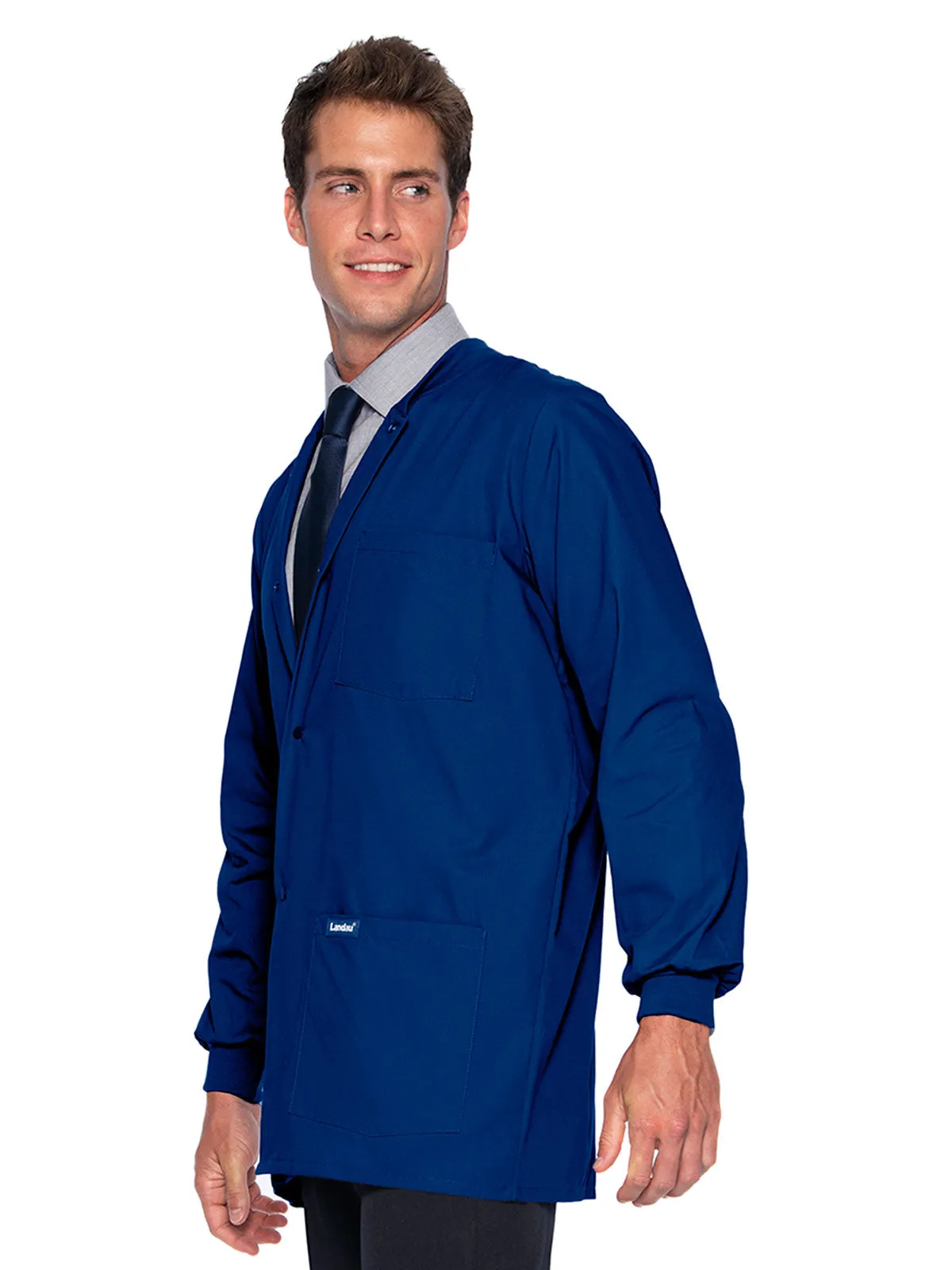 Essentials - Men's Warm-Up Scrub Jacket