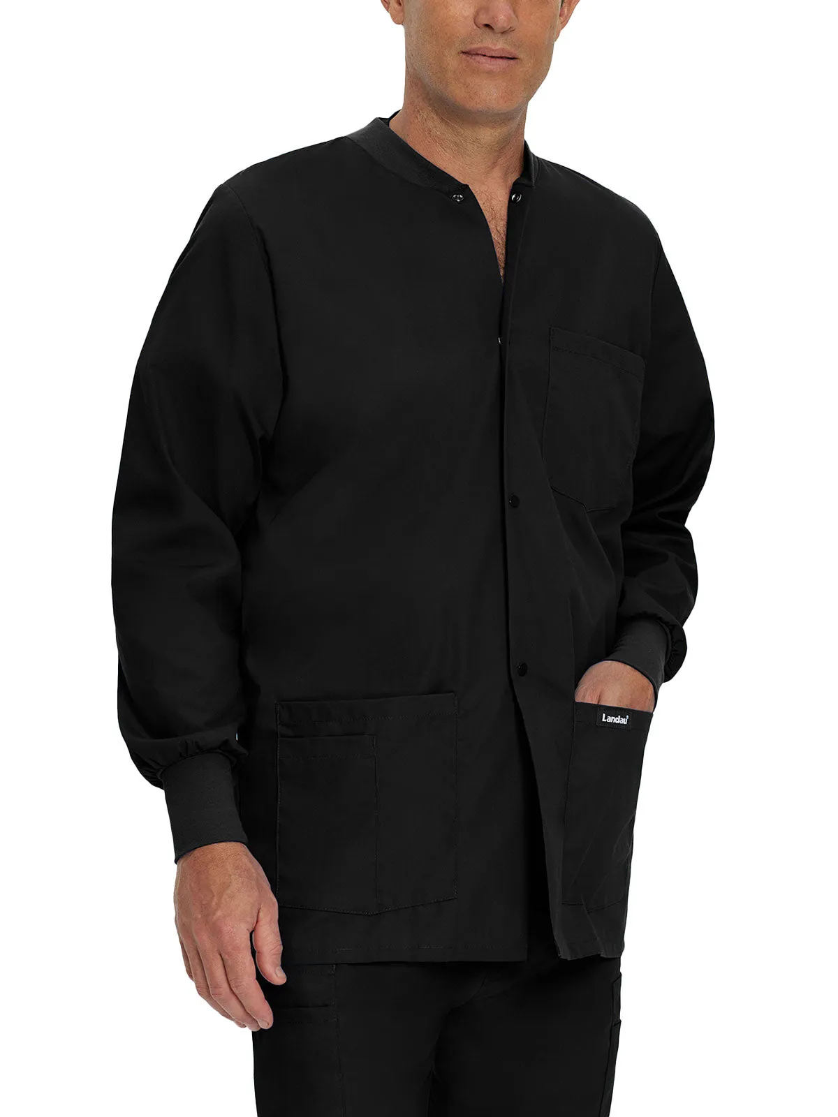 Essentials - Men's Warm-Up Scrub Jacket