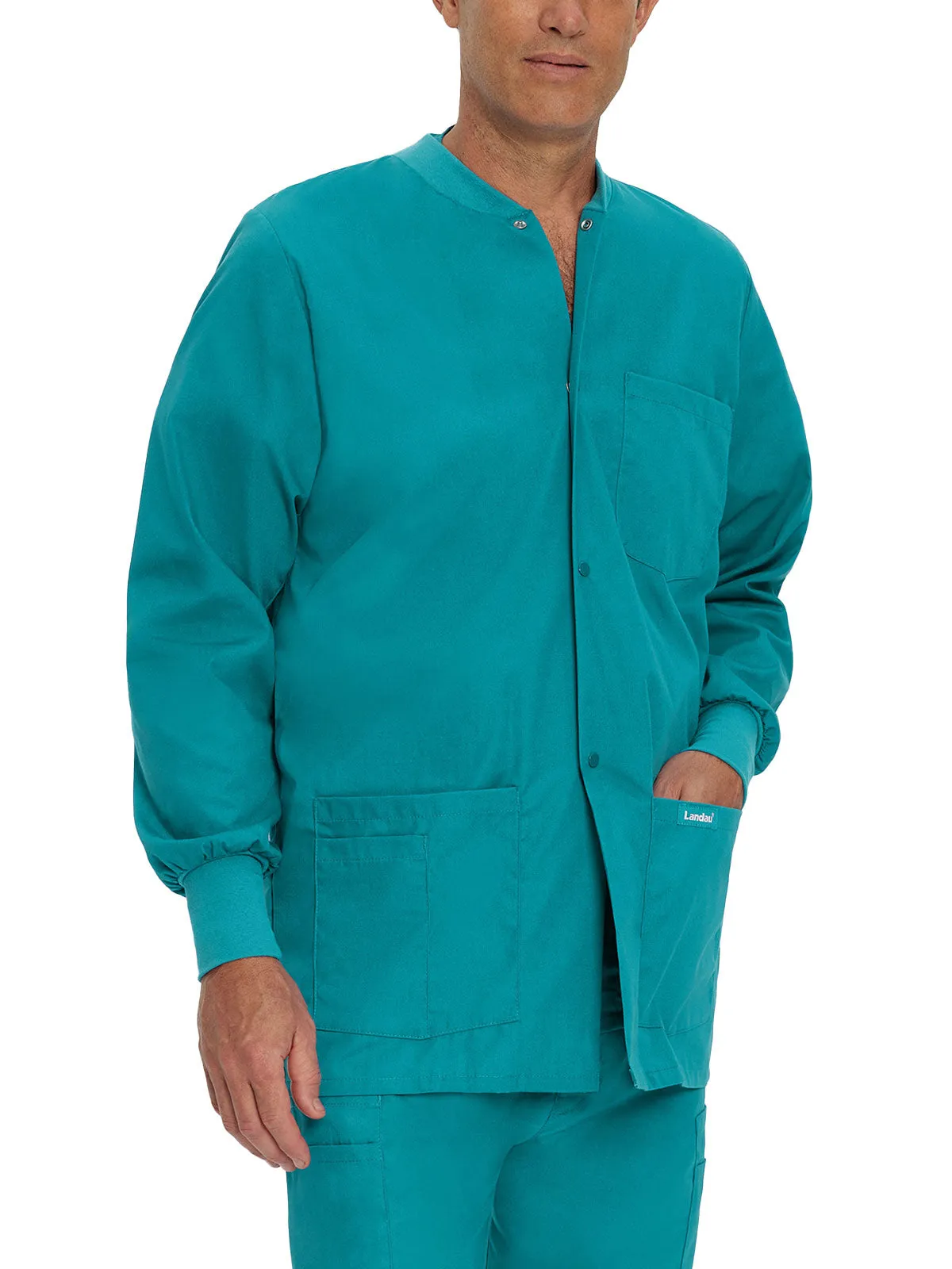 Essentials - Men's Warm-Up Scrub Jacket